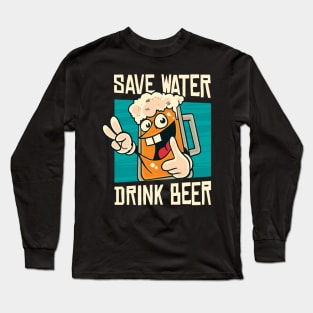 Getting Drunk Beer Long Sleeve T-Shirt